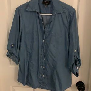 Foxcroft button down